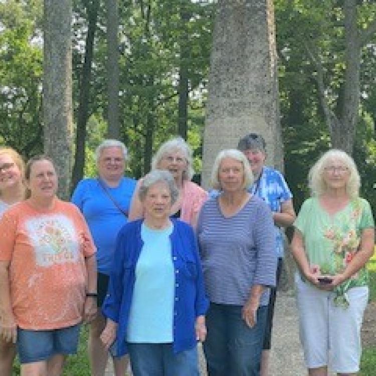  Homemaker members on a trip to Mill Springs